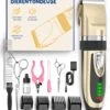 Pawwy Dieren Tondeuse Set Draadloos Voor Honden En Katten – Voor Dikke Vacht - Hondentondeuse – Hondentrimmer - Scheerapparaat - Goud 1 Pawwy Dieren Tondeuse Set Draadloos Voor Honden En Katten – Voor Dikke Vacht - Hondentondeuse – Hondentrimmer - Scheerapparaat - Goud -Huisdier Verkoop 1000x1200