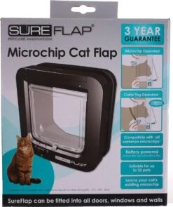 SureFlap Microchip Kattenluik M - Bruin - 12 X 14 Cm -Huisdier Verkoop 1004x1200 4