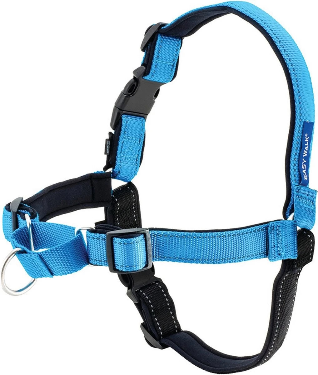 PetSafe Easy Walk® Deluxe Harness - Hondentuig - Blauw - L -1,8 M 3 PetSafe Easy Walk® Deluxe Harness - Hondentuig - Blauw - L -1,8 M