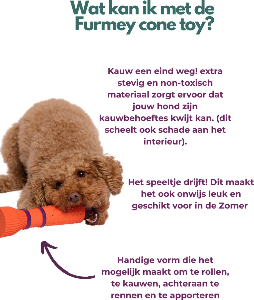 Furmey Zoomies - Honden Speelgoed - Hondenspeeltjes - Kauwbotten Hond - S Groen - 17 Cm 5 Furmey Zoomies - Honden Speelgoed - Hondenspeeltjes - Kauwbotten Hond - S Groen - 17 Cm - Afbeelding 3