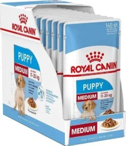 Royal Canin Shn Medium Puppy Pouch - Hondenvoer - 10 X 140 G 39 Royal Canin Shn Medium Puppy Pouch - Hondenvoer - 10 X 140 G -Huisdier Verkoop 1029x1200 5