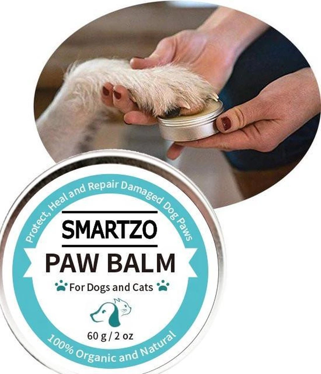 Poot Balsem – Neus Balsem - Huisdieren – Dieren – Poot Verzorging / Neus Verzorging – Verzorging Droge En Gebarsten Poten – Snelwerkende Formule - Hydraterend – Bio Balm - Potenbalsem - Neusbalsem - 60 Gram 5 Poot Balsem – Neus Balsem - Huisdieren – Dieren – Poot Verzorging / Neus Verzorging – Verzorging Droge En Gebarsten Poten – Snelwerkende Formule - Hydraterend – Bio Balm - Potenbalsem - Neusbalsem - 60 Gram - Afbeelding 3