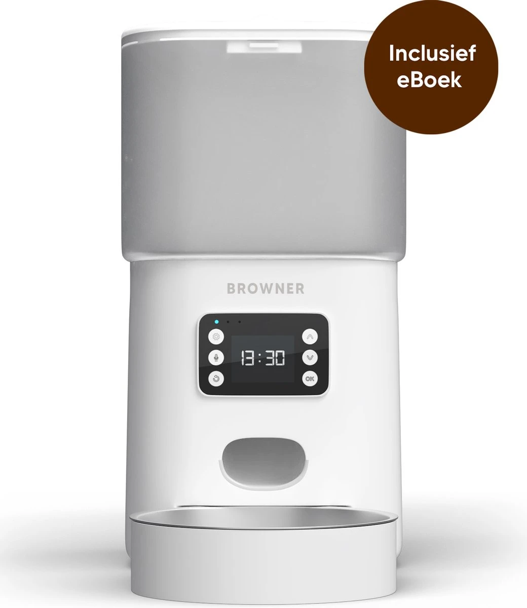 Browner Automatische Voerbak - Voerautomaat - Voerbak Kat Automatisch 3 Browner Automatische Voerbak - Voerautomaat - Voerbak Kat Automatisch