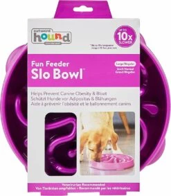 Outward Hound Slo Bowl Fun Feeder Voerbak - Anti Schrok Voerbak - Voerbak Slo-Bowl Mini Drop Teal Lichtblauw - 22X22X5 CM -Huisdier Verkoop 1047x1200 1