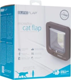 SureFlap Microchip Kattenluik M - Bruin - 12 X 14 Cm -Huisdier Verkoop 1058x1200 7