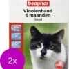 Beaphar Vlooienband 6 Maanden Kat 35 Cm - Anti Vlooienmiddel - 2 X Rood -Huisdier Verkoop 1067x1200 3