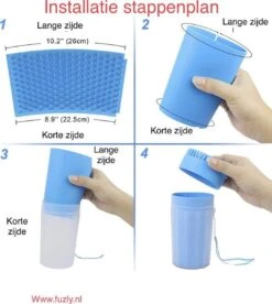 Fuzly- 2 In 1 Hondenpoten Reiniger + Handdoek - Hondenborstel - Borstel Hond / Kat - Hondenpoot Reiniger - Huisdier Poot Wassen - Borstel - Hondenverzorging - Verzorging Hond - Honden Wassen - Schoonmaak Borstel - Kattenborstel - Groen -Huisdier Verkoop 1075x1200 2