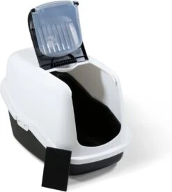 Savic Kattenbak Nestor - Kattenbak - Zwart/Wit - 56 X 39 X 38,5 -Huisdier Verkoop 1076x1200 7