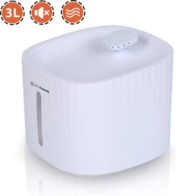 PetGoods Drinkfontein - Honden & Katten – 3 Liter - Fluisterstil - Drinkfontein Kat - Incl. Filter & Pomp