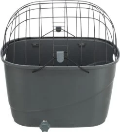 Trixie Fietsmand Voor Bagagedrager Met Draadkoepel Kunststof Grijs (46X36X47 CM) -Huisdier Verkoop 1086x1200 1