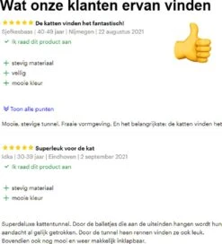 SODEAL Kattentunnel - Katten Huis - Tunnel Kat - Cat House - Kattenmand - Katten Tunnel -Huisdier Verkoop 1089x1200 7