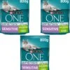 Purina One Bifensis Sensitive Rijk Aan Kalkoen En Rijst 800 Gram X 3 -Huisdier Verkoop 1091x1200 3