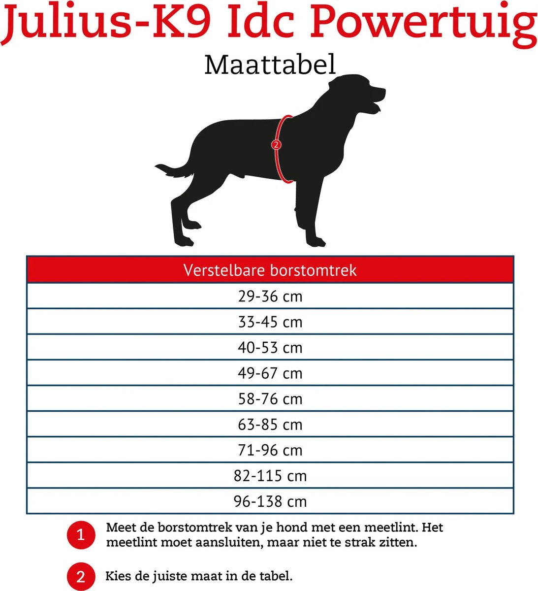 Julius K9 Julius-K9 IDC®Powertuig, 2XL - Maat 3, Zwart 11 Julius K9 Julius-K9 IDC®Powertuig, 2XL - Maat 3, Zwart - Afbeelding 9
