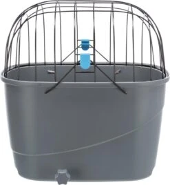 Trixie Fietsmand Voor Bagagedrager Met Draadkoepel Kunststof Grijs (46X36X47 CM) -Huisdier Verkoop 1105x1200 6