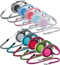 Flexi Rollijn New Comfort Koord M Zwart&Lichtgrijs - Hondenriem - 8 M 13 Flexi Rollijn New Comfort Koord M Zwart&Lichtgrijs - Hondenriem - 8 M -Huisdier Verkoop 1109x1200