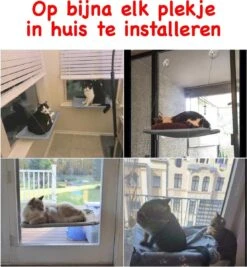 Merkloos Kattenhangmat - Kattenbed - Hangmat Kat Raam Ook Voor Radiator En Deur - Kattenmand Raam En Radiator - Katten Hangmat - Radiatorhangmat Kat Kattenstoel - Tijdelijk Met Extra Hangmat Hoes 16 Merkloos Kattenhangmat - Kattenbed - Hangmat Kat Raam Ook Voor Radiator En Deur - Kattenmand Raam En Radiator - Katten Hangmat - Radiatorhangmat Kat Kattenstoel - Tijdelijk Met Extra Hangmat Hoes -Huisdier Verkoop 1109x1200 3