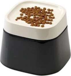 Savic Ergo Cube Voerbak Creme / Zwart 22x22x16 Cm -Huisdier Verkoop 1118x1200 9