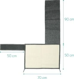 Navaris Katten Krabmat - Bescherming Van Meubels - Voor Banken En Stoelen - Krabbescherming - Voor De Linkerkant - Donkergrijs -Huisdier Verkoop 1127x1200 9