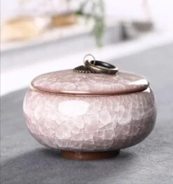 Merkloos Mini Urn Keramiek Roze 50ml