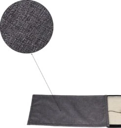 Merkloos Krabmat Voor Katten - Wit / Grijs - 117 X 23 Cm - Bankbeschermer - Krabplank Met Speelbal - Krab Lounge Voor Katten Krabplank - Krabtapijt Voor Kat -Huisdier Verkoop 1135x1200 15