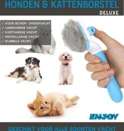 Professionele Kattenborstel/Hondenborstel + BONUS - Bovenvacht | Ondervacht - Langharige | Kortharige - Haarverwijderaar Voor Huisdieren - Kattenkam - Hondenkam -Huisdier Verkoop 1137x1200 1