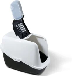 Savic Kattenbak Nestor - Kattenbak - Zwart/Wit - 56 X 39 X 38,5 -Huisdier Verkoop 1141x1200 6