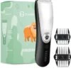 Essential Goods Professionele Hondentondeuse – Hondentrimmer - Draadloos – Opzet Kammen – Dik/Dunne Vacht - Honden/Katten - Zwart/Zilver -Huisdier Verkoop 1143x1200 1