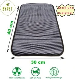 Blue Eyes Kattenbakmat, 30 Cm X 40 Cm, (!!! MAAT !!!) Kattenbakmat, Kattenbakonderlegger, Honingraatdesign, Kattenbak, Waterdicht, Dubbellaags Ontwerp, Honingraatmat (grijs) 11 Blue Eyes Kattenbakmat, 30 Cm X 40 Cm, (!!! MAAT !!!) Kattenbakmat, Kattenbakonderlegger, Honingraatdesign, Kattenbak, Waterdicht, Dubbellaags Ontwerp, Honingraatmat (grijs) -Huisdier Verkoop 1150x1200 18