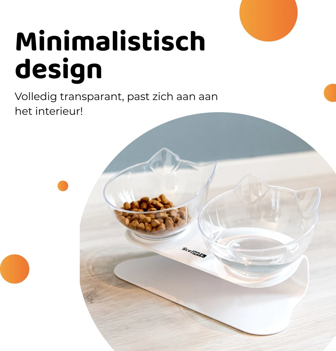 ACE Pets Ergonomische Voerbak Kat - Kattenvoerbakjes - Drinkbak Kat - Kat Voerbak 7 ACE Pets Ergonomische Voerbak Kat - Kattenvoerbakjes - Drinkbak Kat - Kat Voerbak - Afbeelding 5