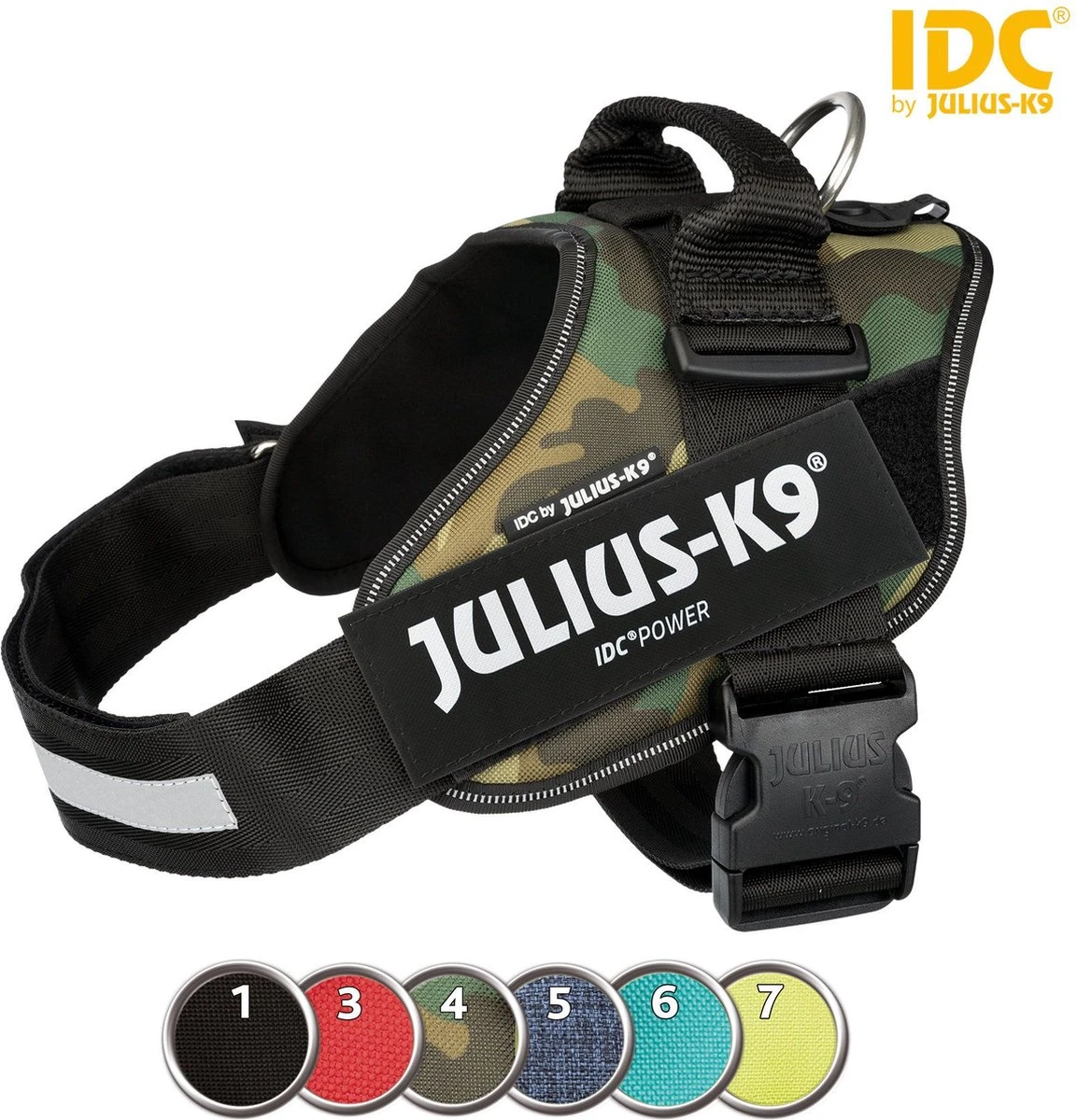 Julius K9 Julius-K9 IDC®Powertuig, 2XL - Maat 3, Zwart 17 Julius K9 Julius-K9 IDC®Powertuig, 2XL - Maat 3, Zwart - Afbeelding 15