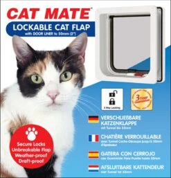 Cat Mate Kattenluik 234 Met Tweewegsluiting - Wit - 19,2 X 20cm 15 Cat Mate Kattenluik 234 Met Tweewegsluiting - Wit - 19,2 X 20cm -Huisdier Verkoop 1154x1200 10