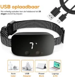 Salvano Anti Blafband - Blafband Voor Honden - Opvoedingshalsbanden - Voor Kleine En Grote Honden - Anti Blafband Zonder Schok- Oplaadbaar - Anti Blaf Apparaat - Blafband - Diervriendelijk -Huisdier Verkoop 1156x1200 1