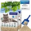 CosyCat BIO Kattenbakvulling Klontvormend - GROVE Korrel 2x 20L - Speciaal Voor Langharige Katten