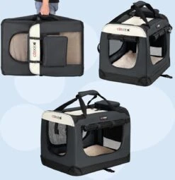 Cadoca Honden & Katten Reismand XL - 81x56x58cm - Antraciet 15 Cadoca Honden & Katten Reismand XL - 81x56x58cm - Antraciet -Huisdier Verkoop 1164x1200 33