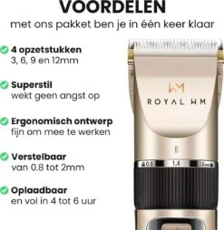 Hondentondeuse - Honden & Katten - Trimmer - Geluidsloos -Huisdier Verkoop 1167x1200