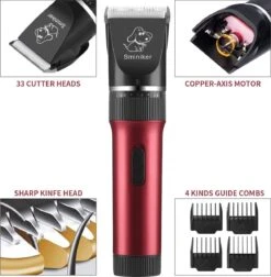 Merkloos Hondentondeuse, Hundeschermaschine / Dog Clippers - Dierenhaartrimmer, Hondentondeuse Kit Hond Verzorging -Huisdier Verkoop 1174x1200 1