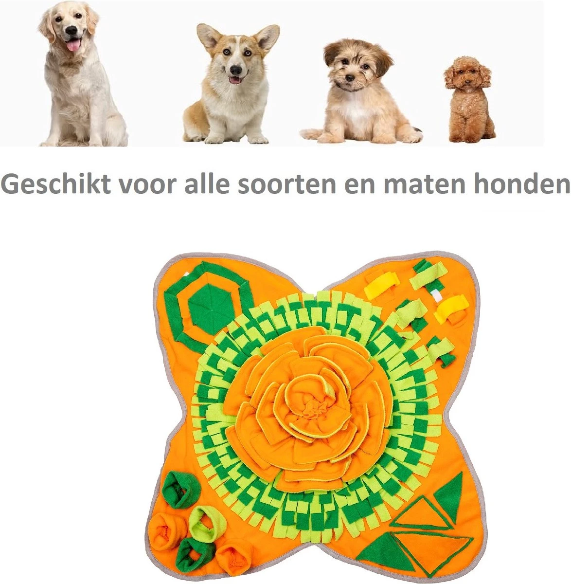 SNUFFIES® Snuffelmat Belle 60x50cm – Snuffelmat – Snuffelmatten - Honden Speelgoed - Honden Speelgoed Intelligentie - Snuffelmat Hond - Snuffelmatten – Hersenwerk – Honden Speeltjes – Puppy - Puppy Speelgoed - Honden Denkspelletjes 9 SNUFFIES® Snuffelmat Belle 60x50cm – Snuffelmat – Snuffelmatten - Honden Speelgoed - Honden Speelgoed Intelligentie - Snuffelmat Hond - Snuffelmatten – Hersenwerk – Honden Speeltjes – Puppy - Puppy Speelgoed - Honden Denkspelletjes - Afbeelding 7