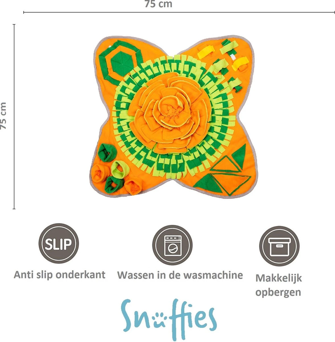 SNUFFIES® Snuffelmat Belle 60x50cm – Snuffelmat – Snuffelmatten - Honden Speelgoed - Honden Speelgoed Intelligentie - Snuffelmat Hond - Snuffelmatten – Hersenwerk – Honden Speeltjes – Puppy - Puppy Speelgoed - Honden Denkspelletjes 8 SNUFFIES® Snuffelmat Belle 60x50cm – Snuffelmat – Snuffelmatten - Honden Speelgoed - Honden Speelgoed Intelligentie - Snuffelmat Hond - Snuffelmatten – Hersenwerk – Honden Speeltjes – Puppy - Puppy Speelgoed - Honden Denkspelletjes - Afbeelding 6
