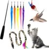Katten Speeltjes Katten Speelgoed Kattenspeeltjes Katten Hengel Veer Worm Staart Muis Incl. Hengel Kitten – 9 Stuks -Huisdier Verkoop 1178x1200 36