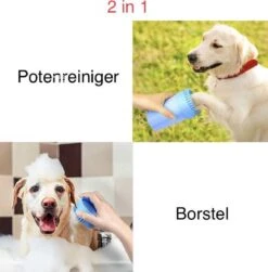 Fuzly- 2 In 1 Hondenpoten Reiniger + Handdoek - Hondenborstel - Borstel Hond / Kat - Hondenpoot Reiniger - Huisdier Poot Wassen - Borstel - Hondenverzorging - Verzorging Hond - Honden Wassen - Schoonmaak Borstel - Kattenborstel - Groen -Huisdier Verkoop 1181x1200