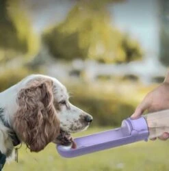 Vouwbare Honden Waterfles 420ml - Honden Fles Water - Honden Bidon - Honden Drinkfles - Paars -Huisdier Verkoop 1186x1200 8