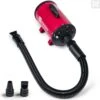 Nuvoo Professionele Hondenföhn / Waterblazer / Hondenborstel Met 3 Opzetstukken - Verstelbare Vermogen Tot 2200W - Warme / Koude Stand - Rood -Huisdier Verkoop 1187x1200 4