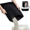SIMU Lifestyle - Kattenbakmat - Grit Opvanger - Dubbele Laag - Waterdicht - Zwart - 50x40 Cm 2 SIMU Lifestyle - Kattenbakmat - Grit Opvanger - Dubbele Laag - Waterdicht - Zwart - 50x40 Cm -Huisdier Verkoop 1190x1200 28