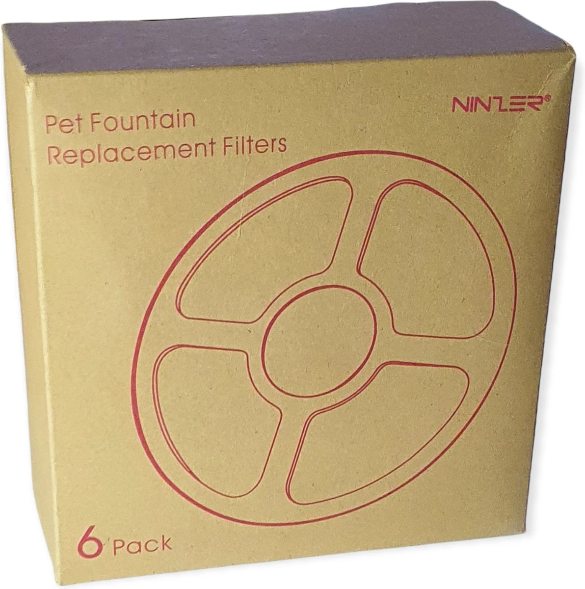 Ninzer Universele Drinkfontein Filters - 6 Stuks - Voor Katten En Kleine Honden - Navulling 5 Ninzer Universele Drinkfontein Filters - 6 Stuks - Voor Katten En Kleine Honden - Navulling - Afbeelding 3