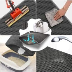 Blue Eyes Kattenbakmat, 30 Cm X 40 Cm, (!!! MAAT !!!) Kattenbakmat, Kattenbakonderlegger, Honingraatdesign, Kattenbak, Waterdicht, Dubbellaags Ontwerp, Honingraatmat (grijs) 15 Blue Eyes Kattenbakmat, 30 Cm X 40 Cm, (!!! MAAT !!!) Kattenbakmat, Kattenbakonderlegger, Honingraatdesign, Kattenbak, Waterdicht, Dubbellaags Ontwerp, Honingraatmat (grijs) -Huisdier Verkoop 1194x1200 24