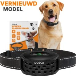 DOSCA® Anti Blafband - Anti Blaf Apparaat - Blafband Voor Honden - Zonder Schok En Diervriendelijk