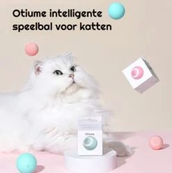 Otiume Slimme Katten Speeltje - Interactieve Zelf Rollende Bal Voor Katten - Kattenspeeltjes - USB Oplaadbaar- Turquoise -Huisdier Verkoop 1195x1200 31