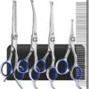 BOTC Schaar Voor Dieren - Set 5 Stuks - Zilver - Effileerscharen - Honden Scharenset - Dierenschaar - Trimscharen - Trimset -Huisdier Verkoop 1195x1200 8
