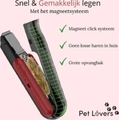 Pet Lovers - Hondentondeuse - Hondentondeuse - Automatische Inhalerende Haren - Dierentondeuse - Hondentrimmer - Hondentondeuse Dikke Vacht - Tondeuse Voor Honden - Hondentondeuse - Draadloos - 2 Opzetkammen - Honden En Katten Tondeuse 18 Pet Lovers - Hondentondeuse - Hondentondeuse - Automatische Inhalerende Haren - Dierentondeuse - Hondentrimmer - Hondentondeuse Dikke Vacht - Tondeuse Voor Honden - Hondentondeuse - Draadloos - 2 Opzetkammen - Honden En Katten Tondeuse -Huisdier Verkoop 1196x1200
