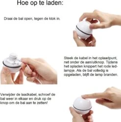 Catchit!® Interactieve Zelfrollende Bal Katten - Kattenspeeltjes - Inclusief USB Kabel En Staartjes - Kattenspeelgoed - Smart - Grijs -Huisdier Verkoop 1197x1200 18